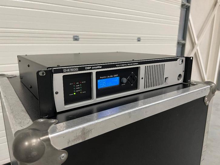 Fohhn Audio D-2.1500 DSP 2x1500W/4Ohm, Audio, Tv en Foto, Luidsprekerboxen, Gebruikt, 120 watt of meer, Overige merken, Ophalen of Verzenden