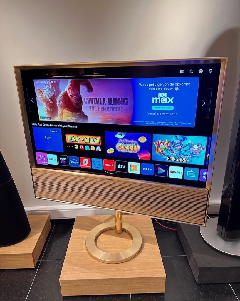 Bang & Olufsen Beovision Contour 48 Gold Tone - B&O, TV, Hi-fi & Vidéo, Info@bang-olufsen.dk, Comme neuf, Enlèvement, Bang & Olufsen Alle 1 / DK-7600 Struer / Denmark