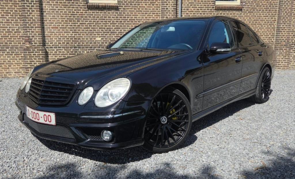 Mercedes-Benz E280 CDI 3.0 V6 Avantgarde Automaat, Auto's, Automaat, Zwart, Leder, Particulier