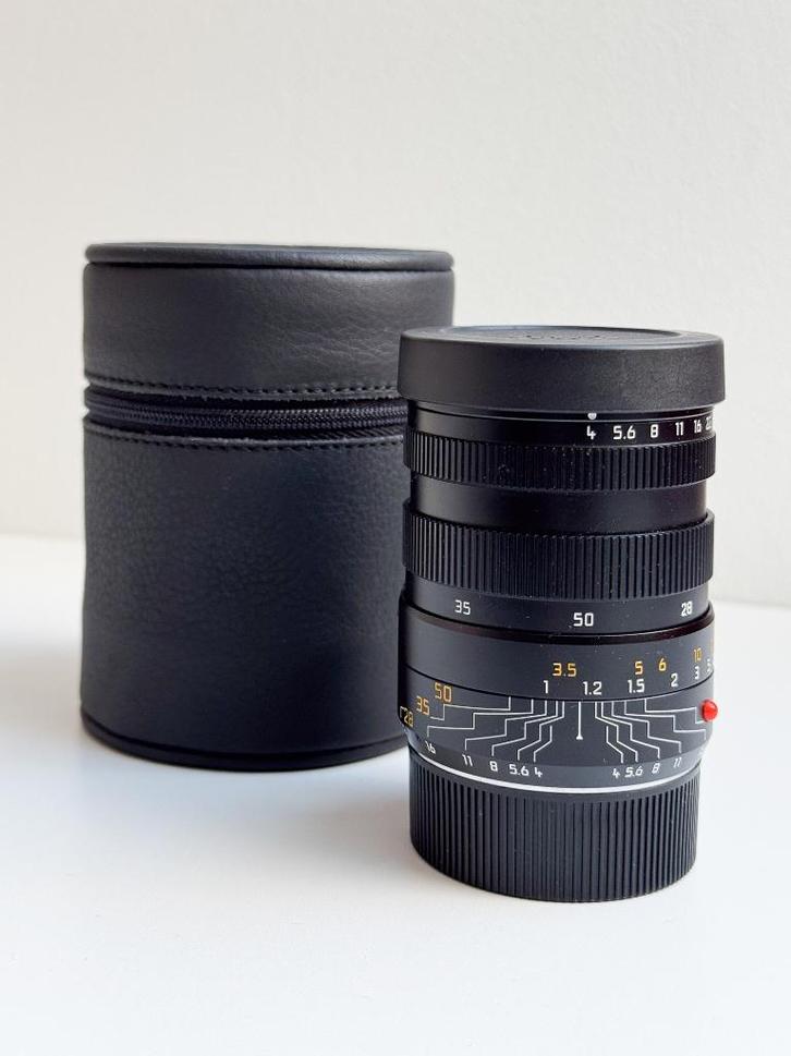 Leica 11625 Tri-Elmar-M 28-35-50 mm F/4 ASPH (Type II), TV, Hi-fi & Vidéo, Photo | Lentilles & Objectifs, Comme neuf, Zoom, Enlèvement ou Envoi
