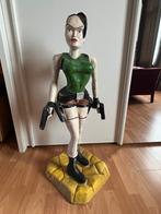 Lara Croft Tomb Raider polyester beeld circa 89cm hoog, Verzamelen, Beelden en Beeldjes, Ophalen, Gebruikt, Fantasy