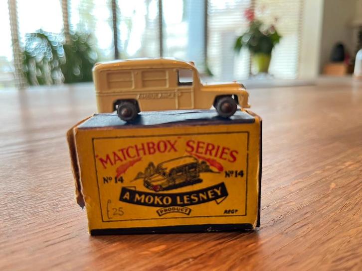 Matchbox Lesney jaren 1950, Hobby en Vrije tijd, Modelauto's | Overige schalen, Zo goed als nieuw, Ophalen