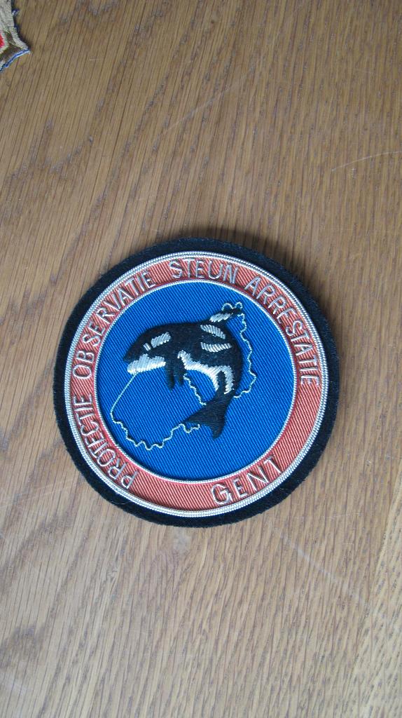 politie rijkswacht gendarmerie patch POSA gent origineel, Collections, Objets militaires | Général, Gendarmerie, Enlèvement ou Envoi