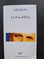 Le fou d'Elsa - Aragon, Boeken, Gedichten en Poëzie, Louis Aragon, Eén auteur, Ophalen, Gelezen