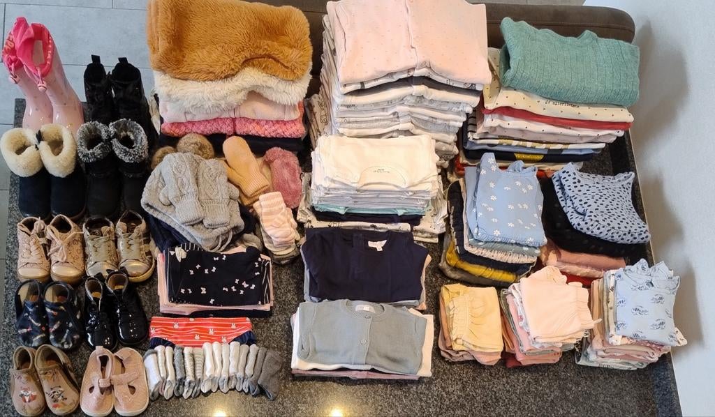 Pakket baby kleding maat 86, Kinderen en Baby's, Babykleding | Maat 86, Ophalen