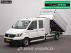 Volkswagen Crafter 140pk Dubbel Cabine Kipper Snipperbak Hog, Auto's, Bestelwagens en Lichte vracht, Gebruikt, Euro 6, 4 cilinders