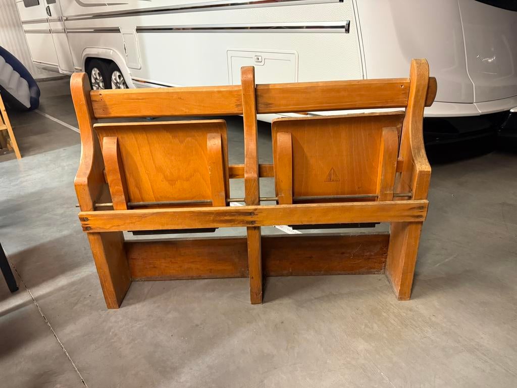 Te koop: Vintage tweezit cinemastoel, Ophalen