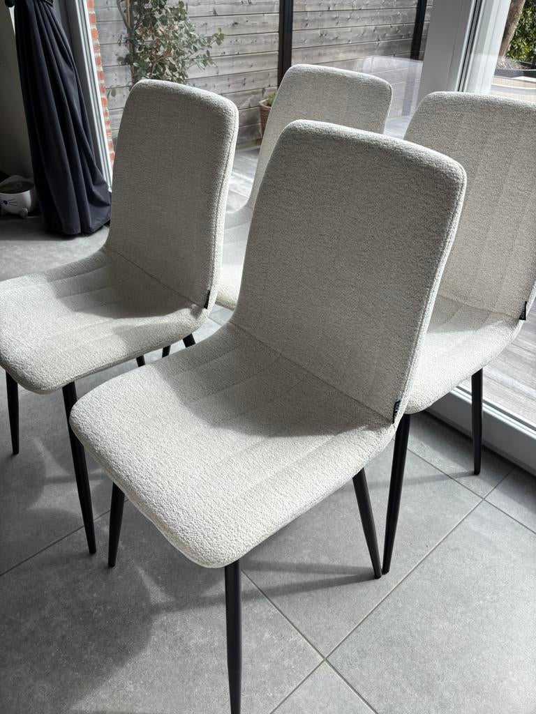 4 chaises salle à manger (Neuf), Enlèvement, Neuf, Quatre