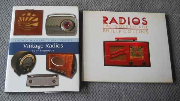 Lot de deux livres sur les radios anciennes, Verzamelen, Elektronische Apparatuur, Audio en Video, Ophalen of Verzenden