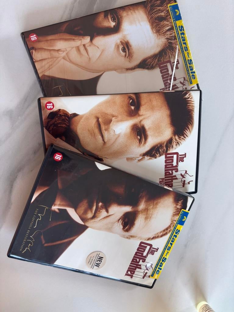 DVD The Godfather Trilogie, Ophalen, Zo goed als nieuw