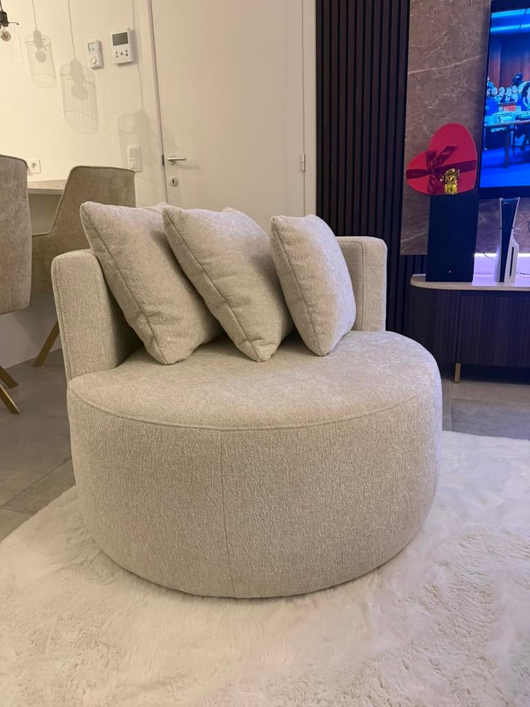 Draaiend love seat, Maison & Meubles, Enlèvement, Neuf