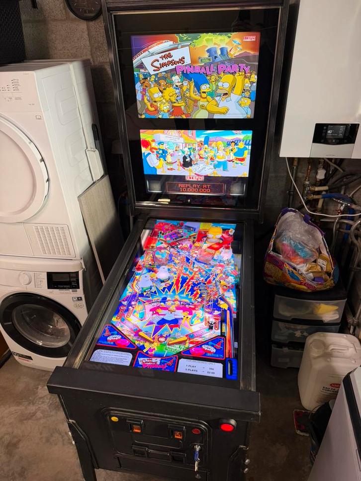 Flipper pincab 4k, Collections, Machines | Flipper (jeu), Comme neuf, Enlèvement