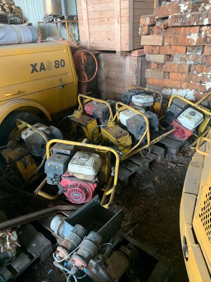 Lot oliedruk groepen honda 9 pk, Tuin en Terras, Hogedrukreinigers, Gebruikt, Ophalen