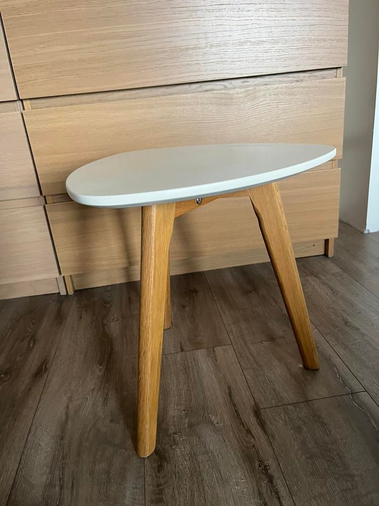 Bijzettafeltje Scandinavische stijl, Ophalen, Gebruikt, Hout