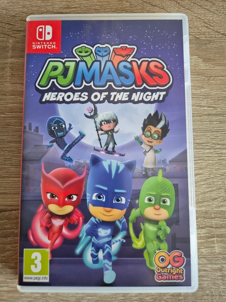 Pjmask's heroes of the night, Ophalen of Verzenden, Zo goed als nieuw, Avontuur en Actie, Vanaf 3 jaar