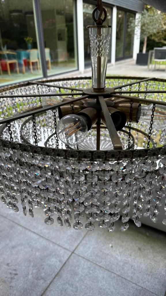 LUSTRE EN CRISTAL, Enlèvement, Comme neuf