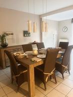 Eetkamer op gelijksvloers (Meubelen Moens), Huis en Inrichting, Ophalen, Zo goed als nieuw