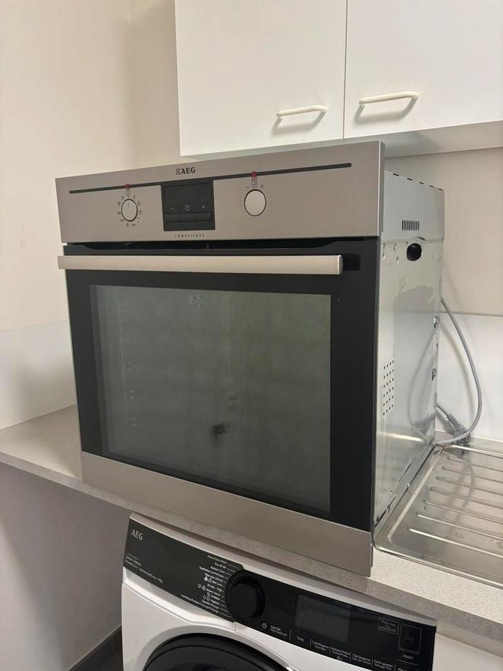 AEG Oven, Elektronische apparatuur, Ovens, Gebruikt, Inbouw, Oven met grill, 45 tot 60 cm, 45 tot 60 cm, Hete lucht, Ophalen