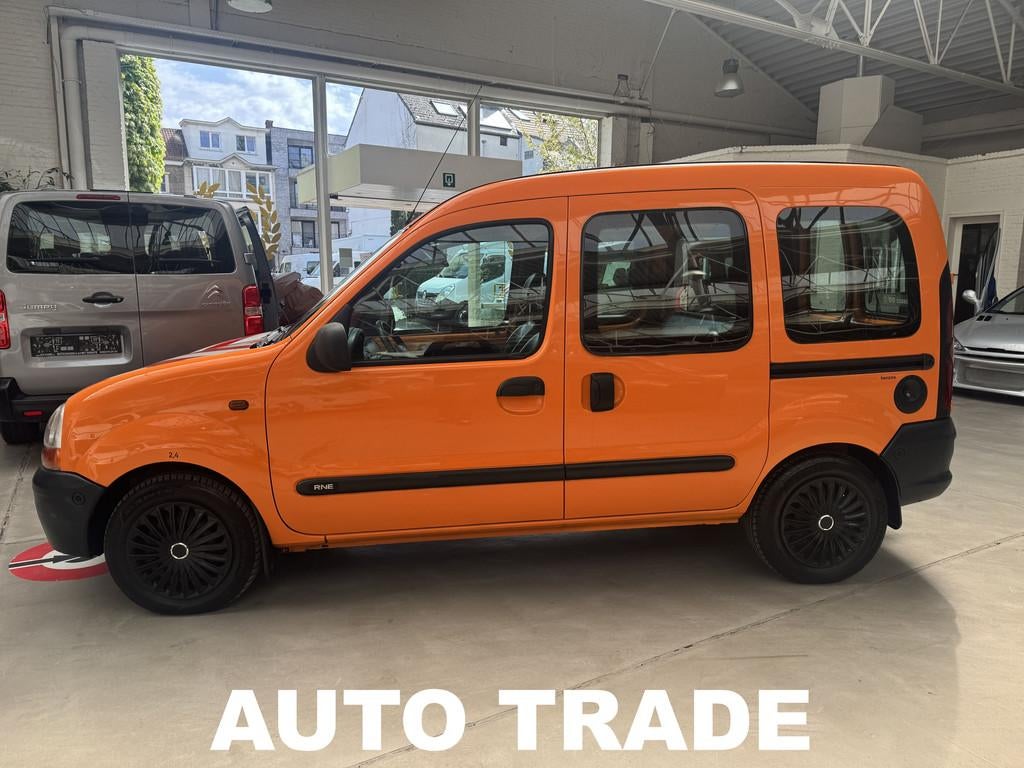 Renault Kangoo 1.4 Benzine | !89.000km! | Ex Overheid | 1J G, Auto's, Voorwielaandrijving, Monovolume, 75 pk, Renault