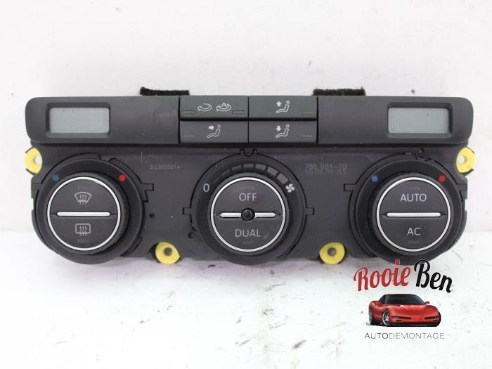 Panneau de commandes chauffage d'un Volkswagen Scirocco, Autos : Pièces & Accessoires, Volkswagen, -, 3 mois de garantie, Utilisé
