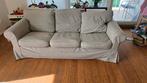 Canapé 3 places avec housse lavable + 1 housse supplémentair, Maison & Meubles, Enlèvement, Utilisé, Tissus