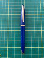 Waterman Carene Blue 18k F nib fountain pen, Ophalen of Verzenden, Waterman