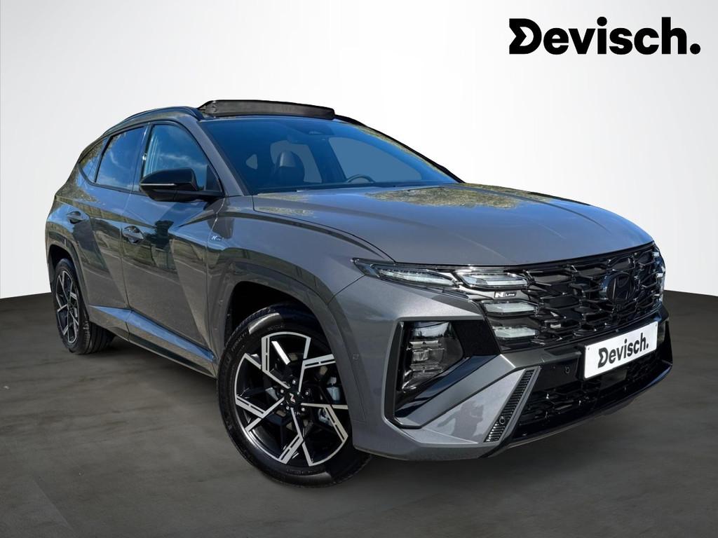 Hyundai Tucson HEV 1.6 T-GDi A/T SHINE N-LINE SENSATION 215, Auto's, Hyundai, Gebruikt, 4 cilinders, Alcantara, 5 zetels