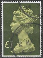 Grande-Bretagne 1977 - Yvert 822 - Reine Elisabeth II (ST), Envoi, Affranchi