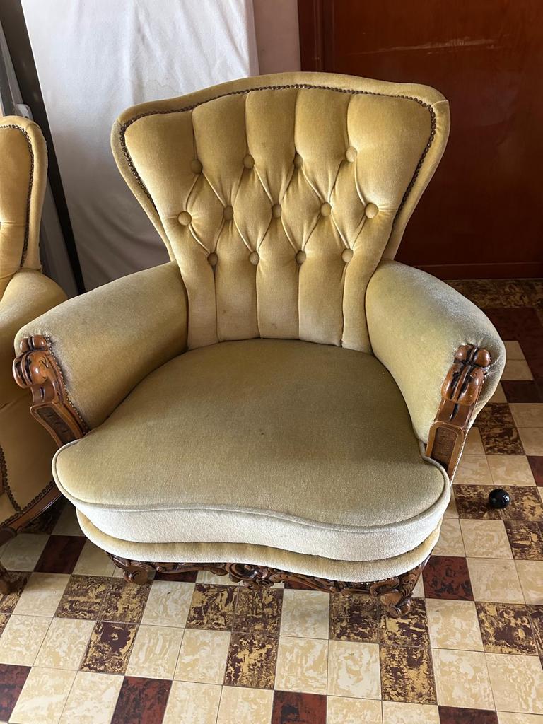 Fauteuil, canapé á donner, Maison & Meubles, 250 à 300 cm, Banc droit, Synthétique, Enlèvement