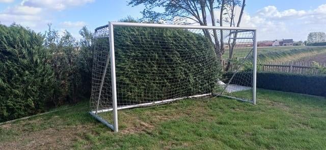 Aluminium goal 4m op 2m, Sports & Fitness, Football, Enlèvement, Comme neuf, Autres types