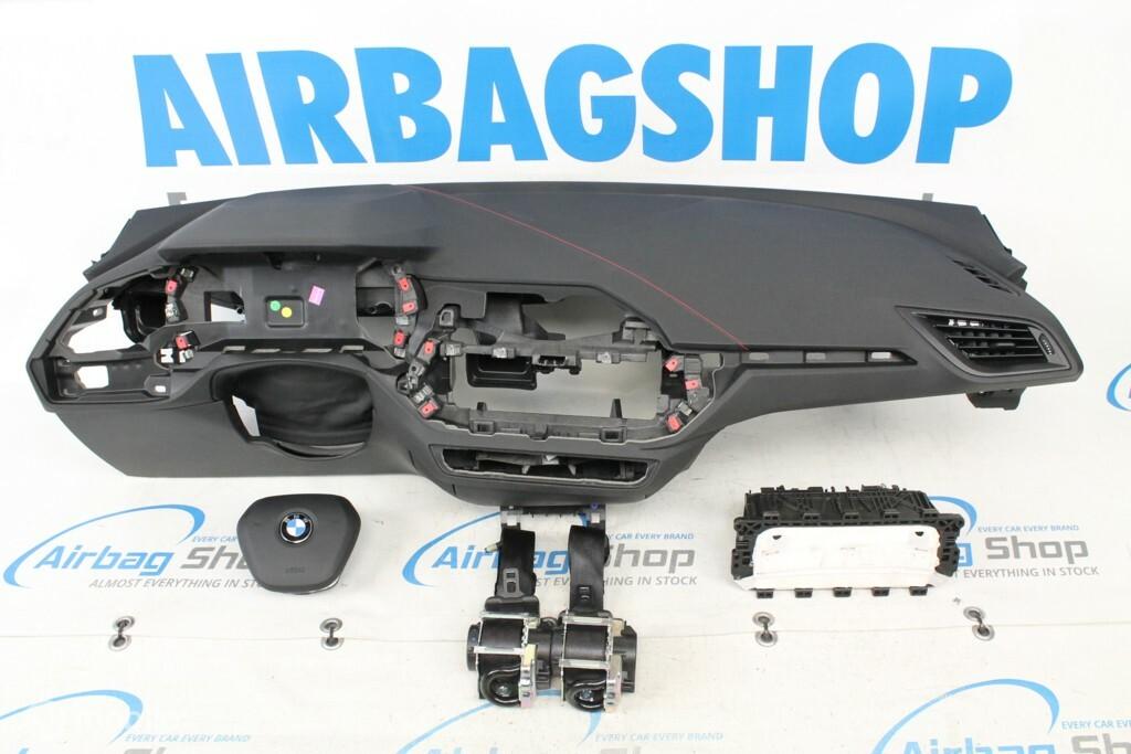 Airbag set Dashboard met rode stiksels BMW 1 serie F40, Autos : Pièces & Accessoires, Tableau de bord & Interrupteurs, Utilisé