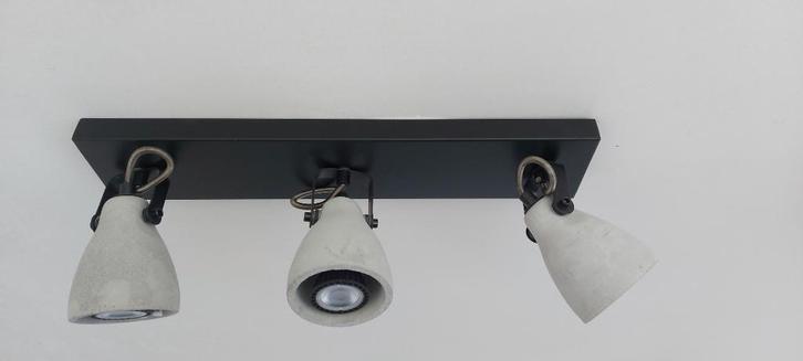 Design spot beton, Huis en Inrichting, Lampen | Spots, Nieuw, Plafondspot of Wandspot, Metaal of Aluminium, Led, Ophalen of Verzenden