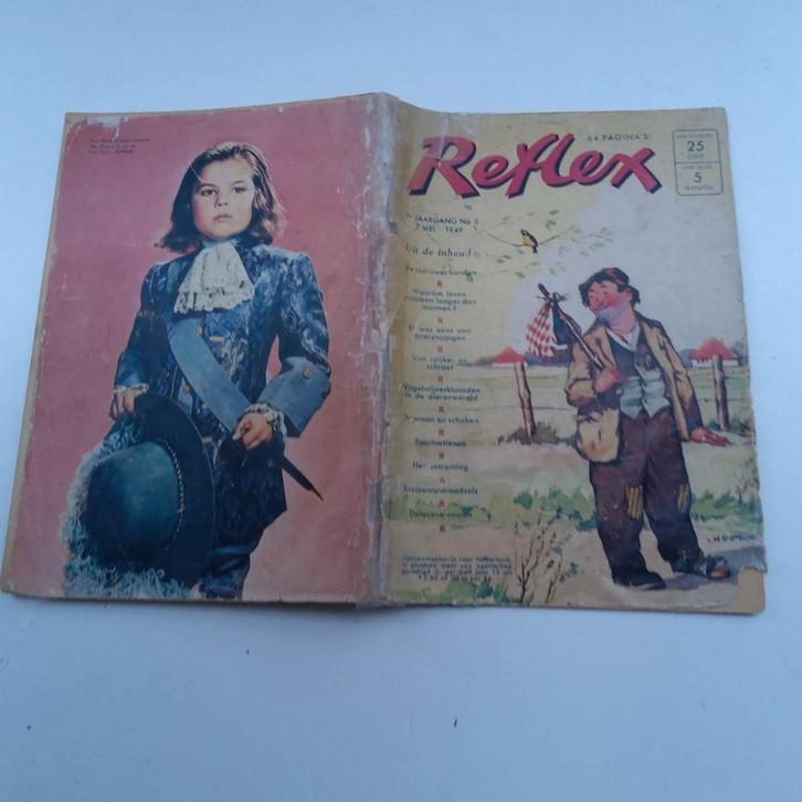 "Reflex". Vintage tijdschrift 1949., Antiek en Kunst, Antiek | Boeken en Manuscripten, Ophalen of Verzenden