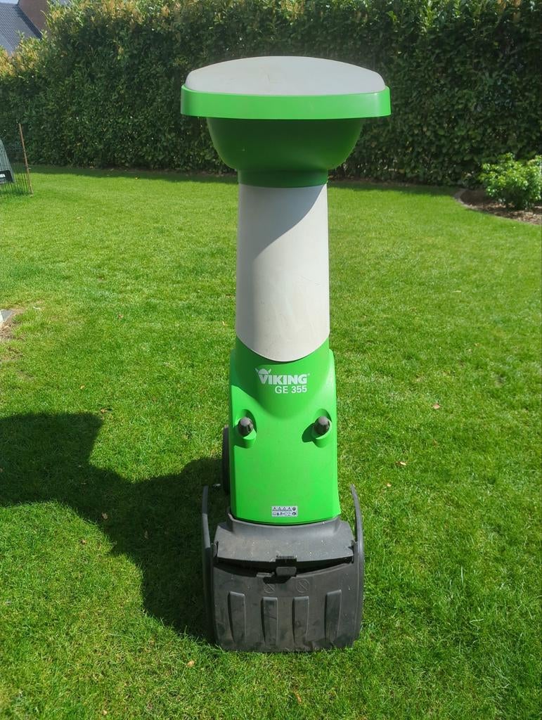 Viking GE355 hakselaar, Ophalen