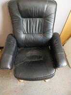 Zwarte 1-persoon zetels, Ophalen, Gebruikt, Overige materialen