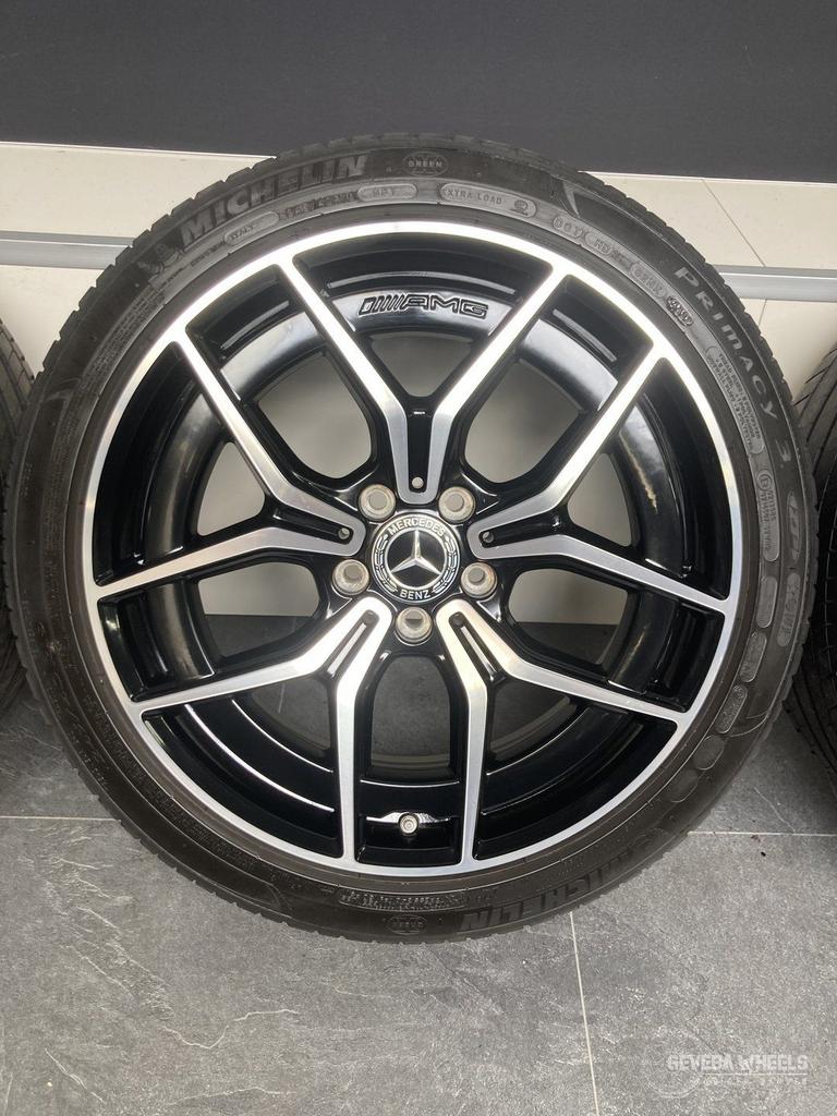 19” originele Mercedes E klasse W213 AMG velgen banden 5x112, Pneus et Jantes, 245 mm, Véhicule de tourisme, Pneus été
