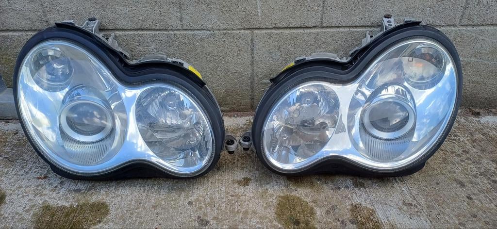 Mercedes Benz W203 C Klass Koplampen, Ophalen of Verzenden
