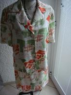 Tailleur jupe beige imprimé. Marque DEVERNOIS.T.40, Maat 38/40 (M), DEVERNOIS, Kostuum of Pak, Verzenden