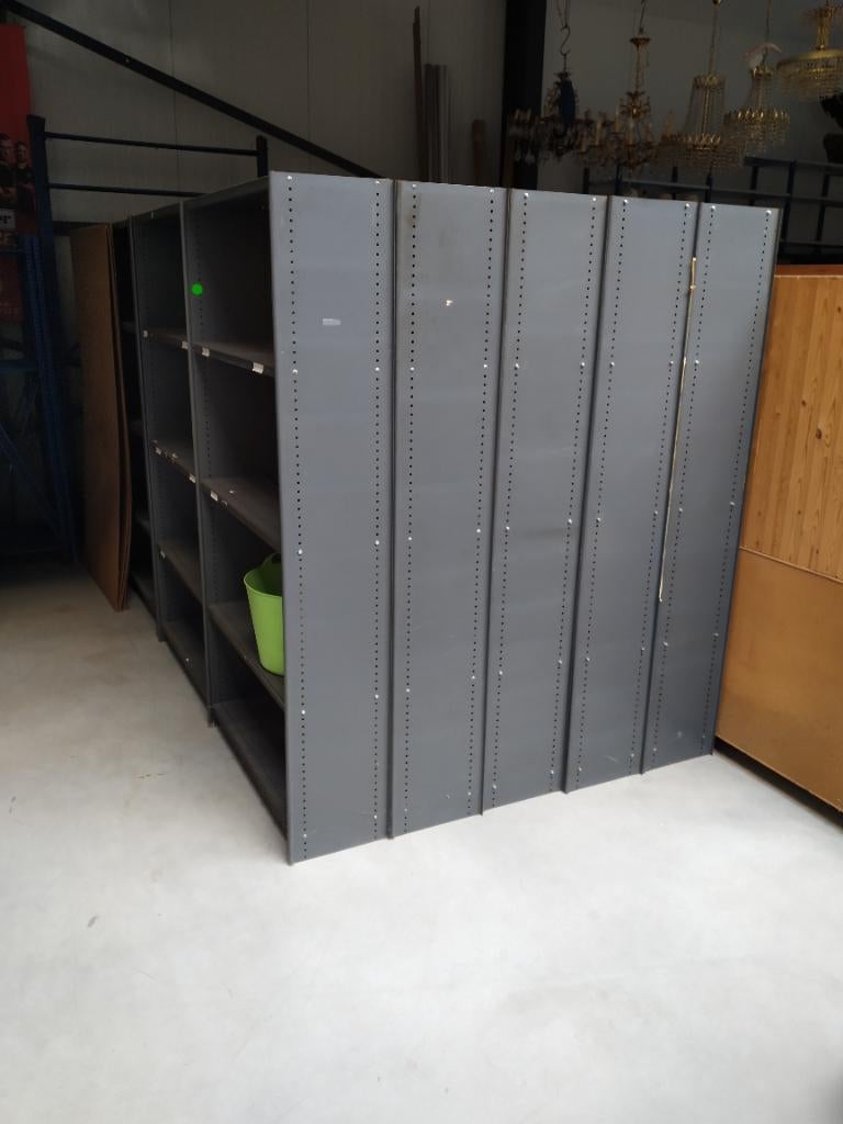 50 lopende meter Opbergstelling/magazijn rekken, Zakelijke goederen, Overige Zakelijke goederen, Ophalen