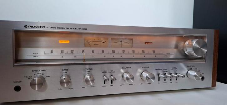 Pioneer SX 650 stereo versterker / FM receiver, Audio, Tv en Foto, Versterkers en Ontvangers, Stereo, Pioneer, Ophalen of Verzenden