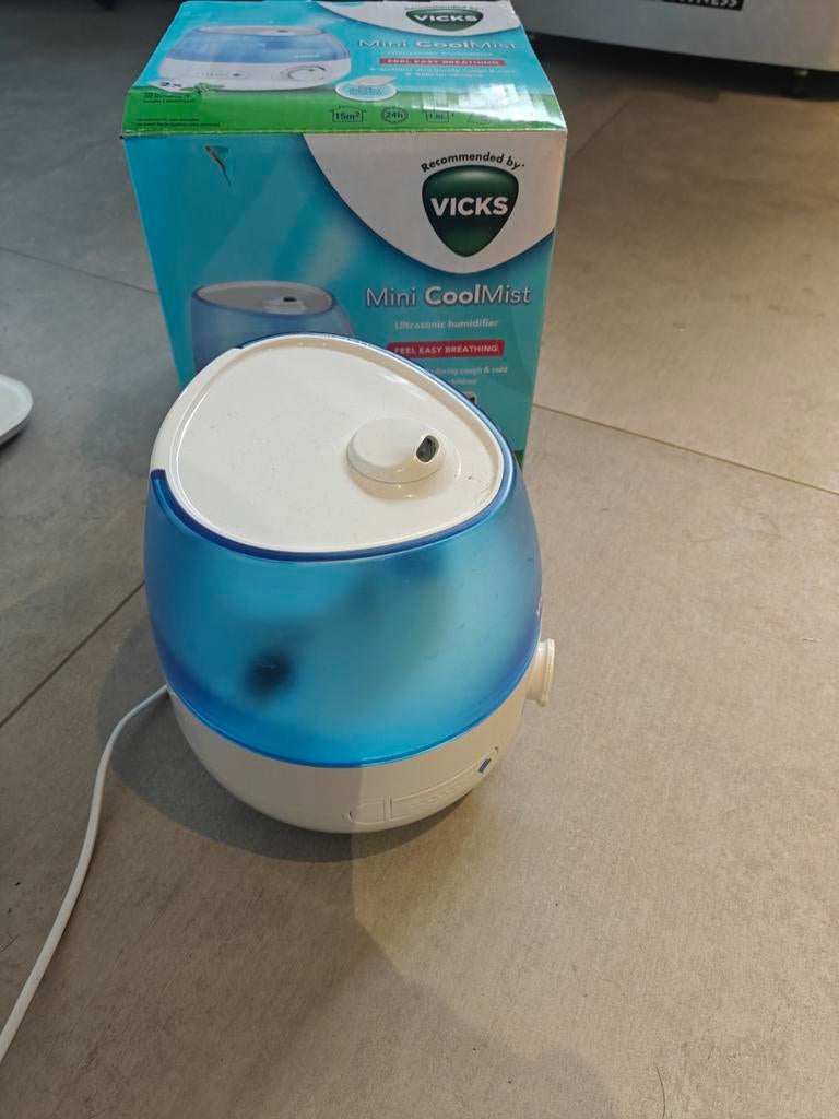 Vicks luchtbevochtiger, Ophalen, Luchtbevochtiger