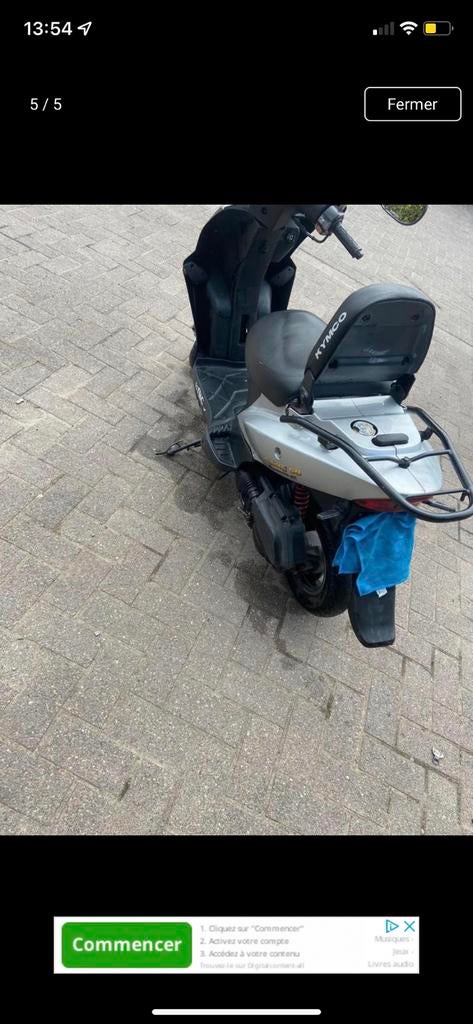 Kymco Agility 50 2008 – classe A – à récupérer dans l’état, Enlèvement, Utilisé, Classe A (25 km/h), Agility