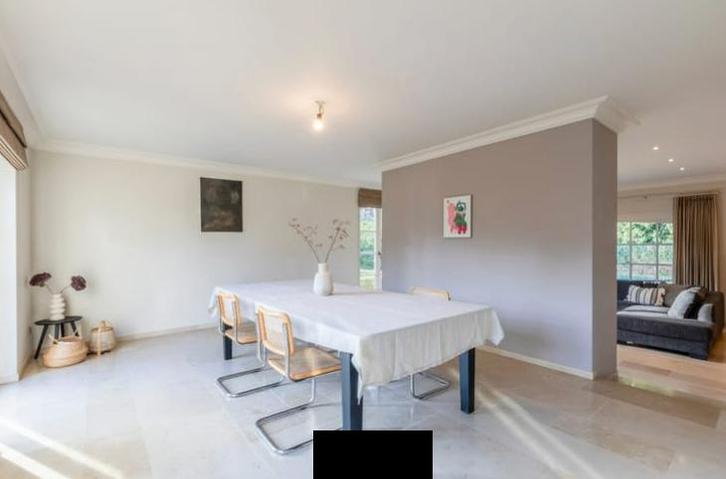 GRATIS OP TE HALEN: Zeer robuuste eettafel (264 x 119 cm), Maison & Meubles, Tables | Tables à manger, Utilisé, 100 à 150 cm, 200 cm ou plus