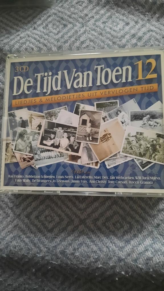 3CD DE TIJD VAN TOEN 12, Cd's en Dvd's, Cd's | Verzamelalbums, Ophalen of Verzenden, Zo goed als nieuw, Nederlandstalig