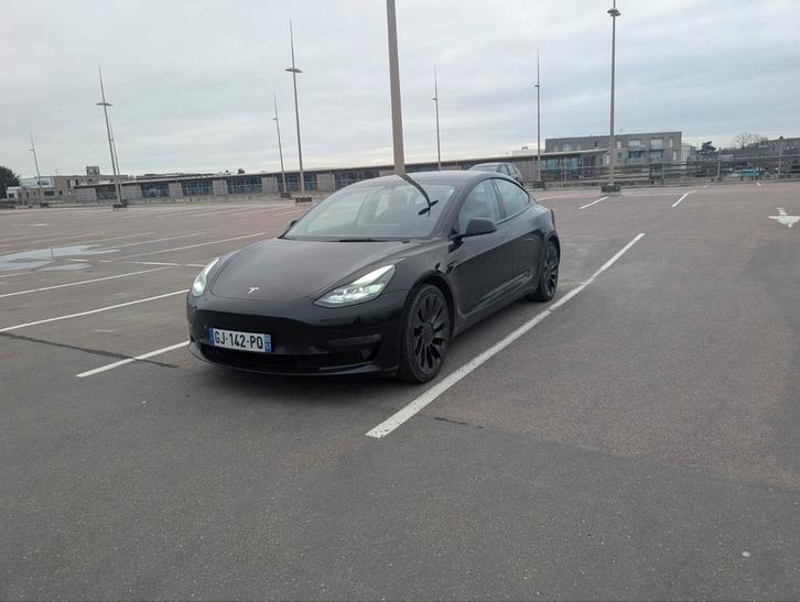 ️ tesla model 3 performance – 510 cv, Autos, Tesla, Particulier, Model 3, Sièges chauffants, Volant chauffant, Électrique, Euro 1