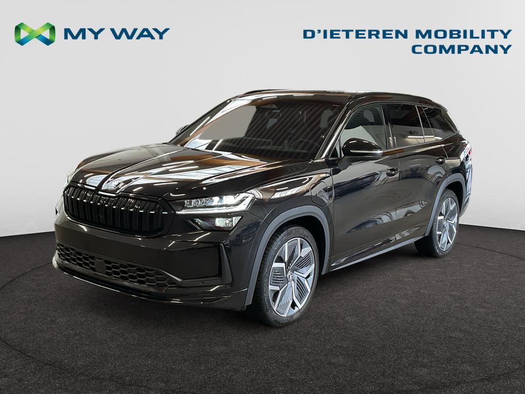 Skoda Kodiaq PHEV Kodiaq PHEV 1.5 TSI Sportline DSG (150 kW), Auto's, Skoda, Automaat, Alarm, Zilver of Grijs, Te koop