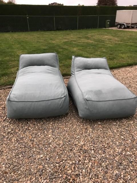 chaises longues, Jardin & Terrasse, Chaises longues, Enlèvement, Utilisé, Textilène