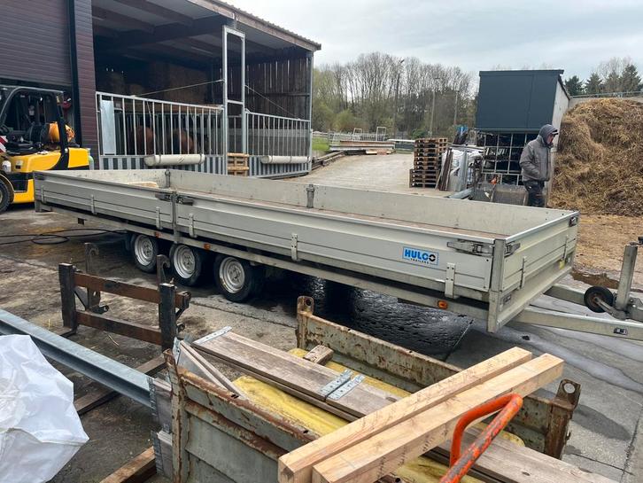 Remorque à plateforme, Autos : Divers, Remorques, Utilisé, Enlèvement