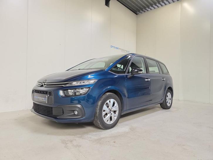 Citroen C4 Spacetourer 1.2 Benzine - 7 pl - Airco - Topstaa, Auto's, Citroën, Particulier, C4, Airbags, Airconditioning, Android Auto