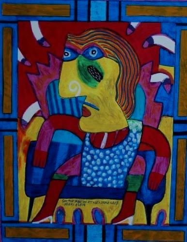 Clemens Briels - "Got The Bibs", Antiek en Kunst, Kunst | Litho's en Zeefdrukken, Verzenden